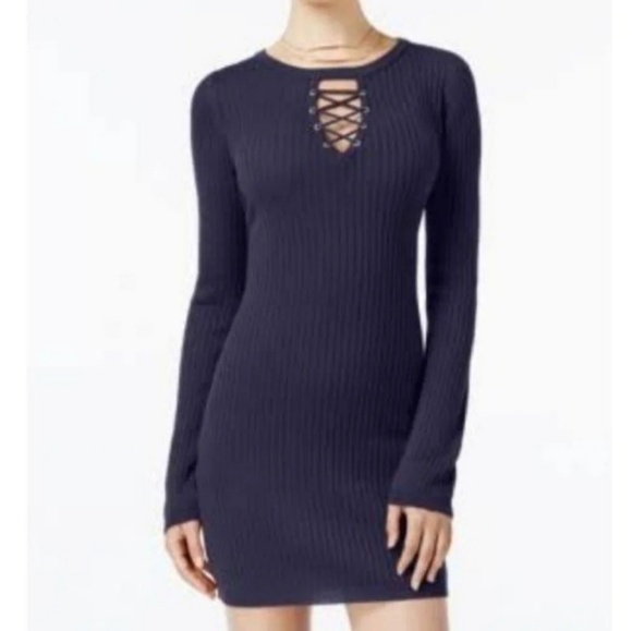 Planet Gold sweater dress. - Picture 1 of 3